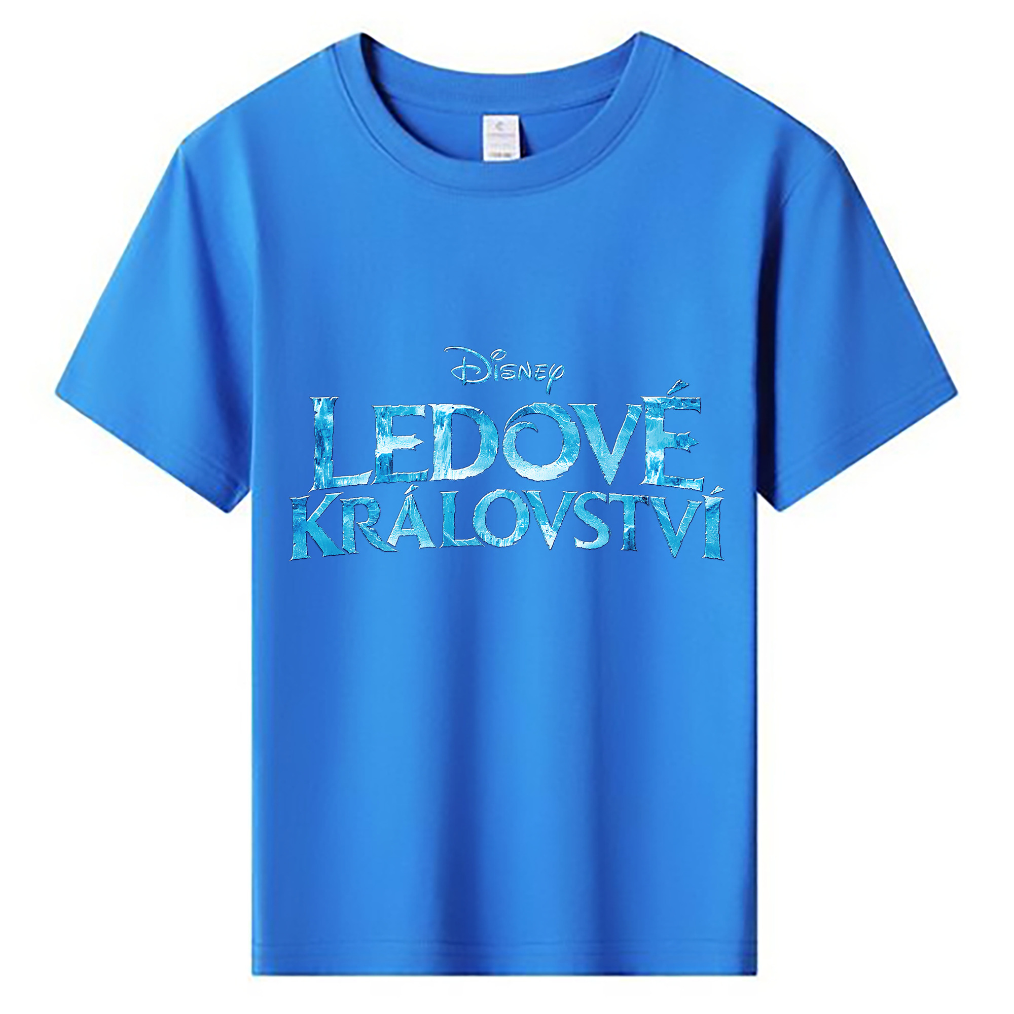 （画像用） アナと雪の女王 アンナ エルサ Frozen Anna Elsa 綿100％キッズTシャツ（フロントプリント）